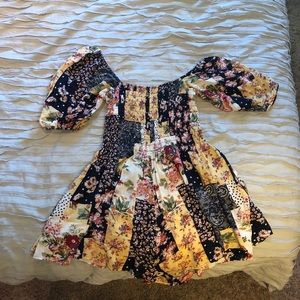 Printed romper